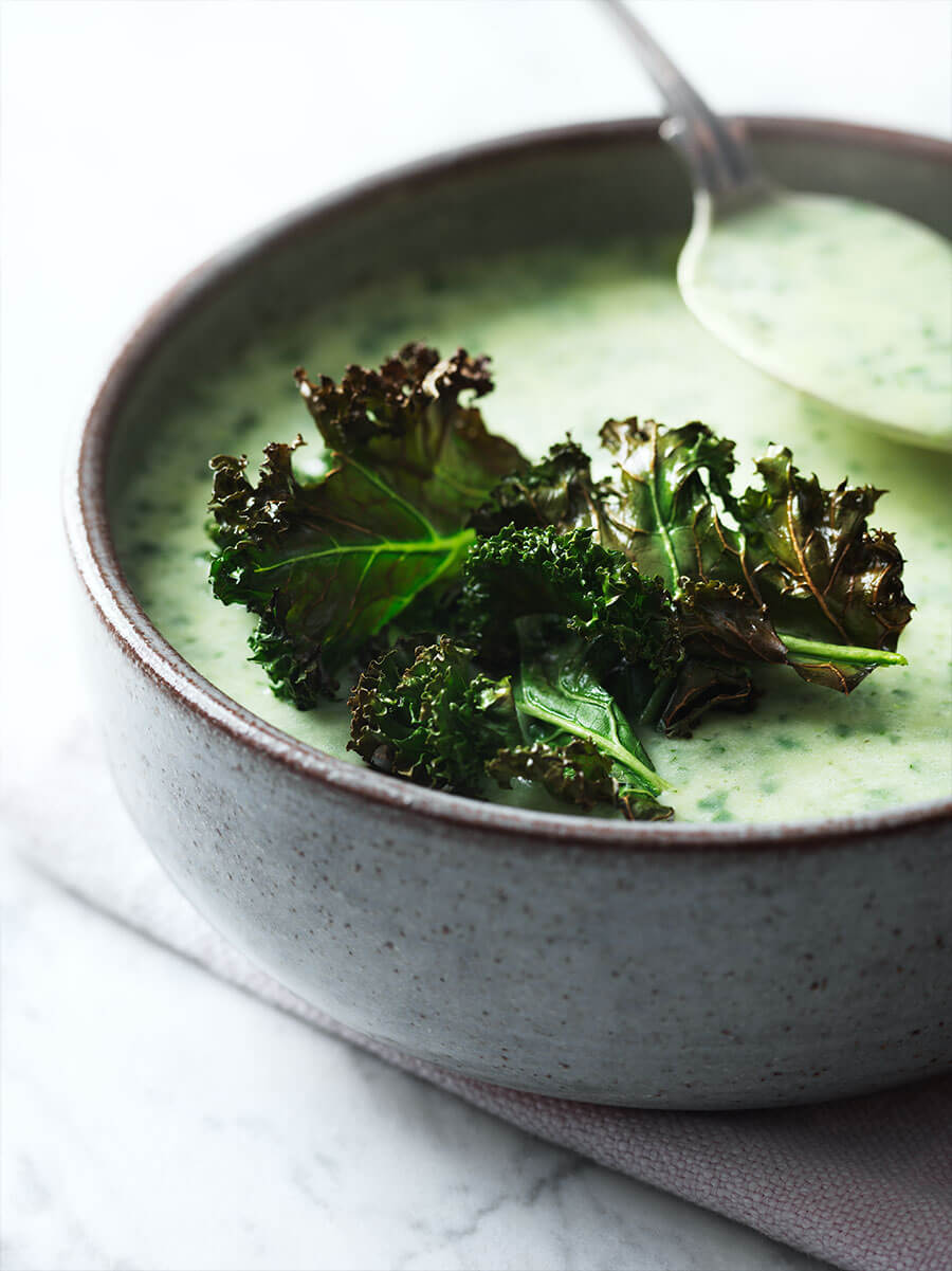 recipe image Soppa med potatis & grönkål