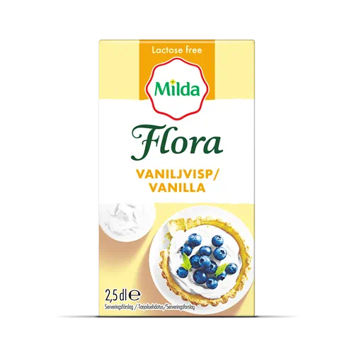 Product Page, Flora by Milda vaniljvisp 12%