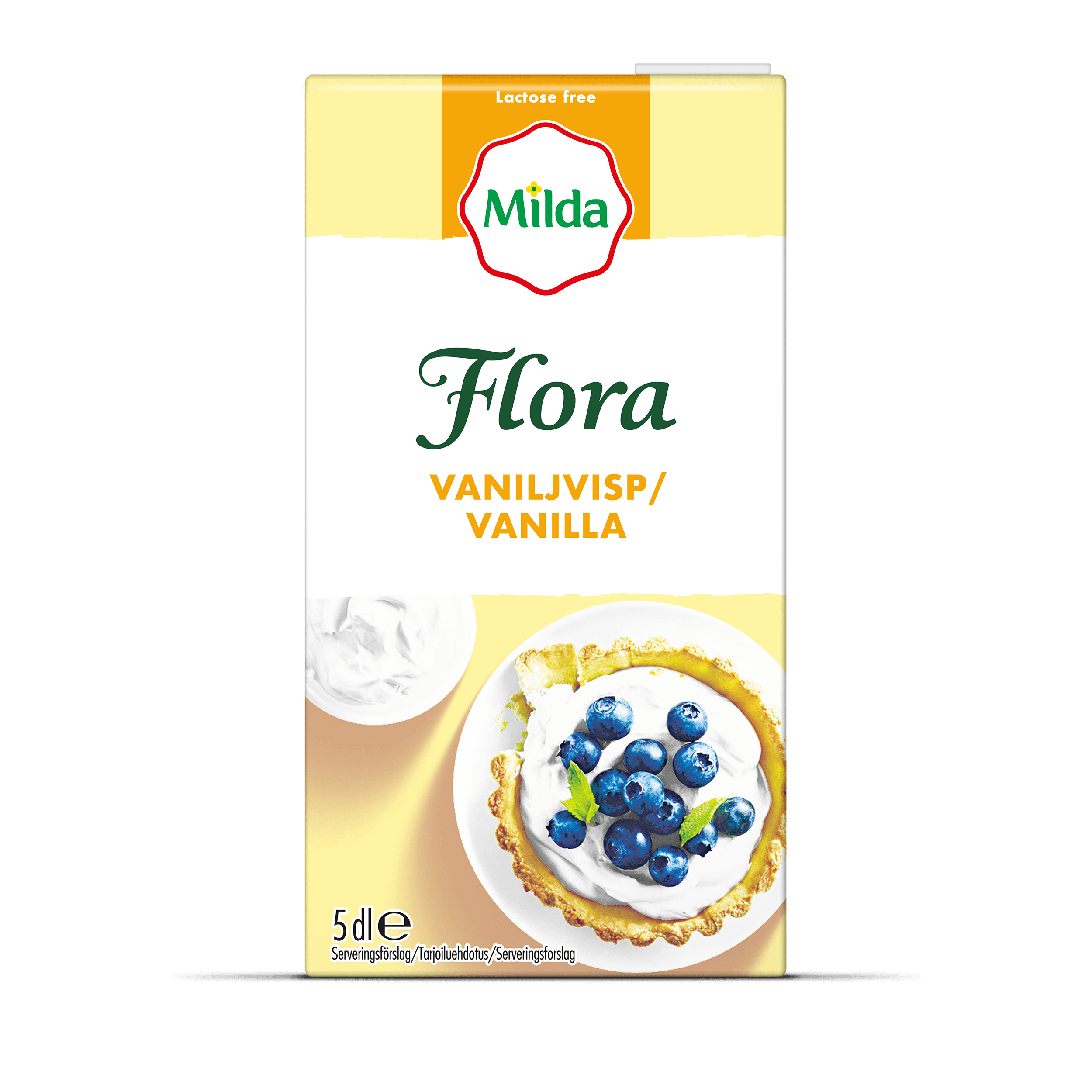 Flora Vaniljvisp 500ml