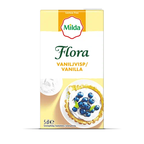 Flora Vaniljvisp 500ml