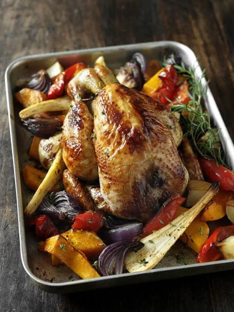 recipe image Hel Kyckling med pumpa