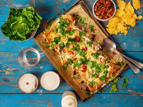 recipe image Enchiladas Vegetariska