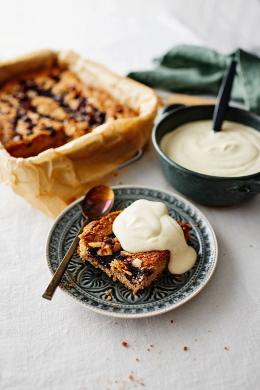 recipe image Blåbärsrutor