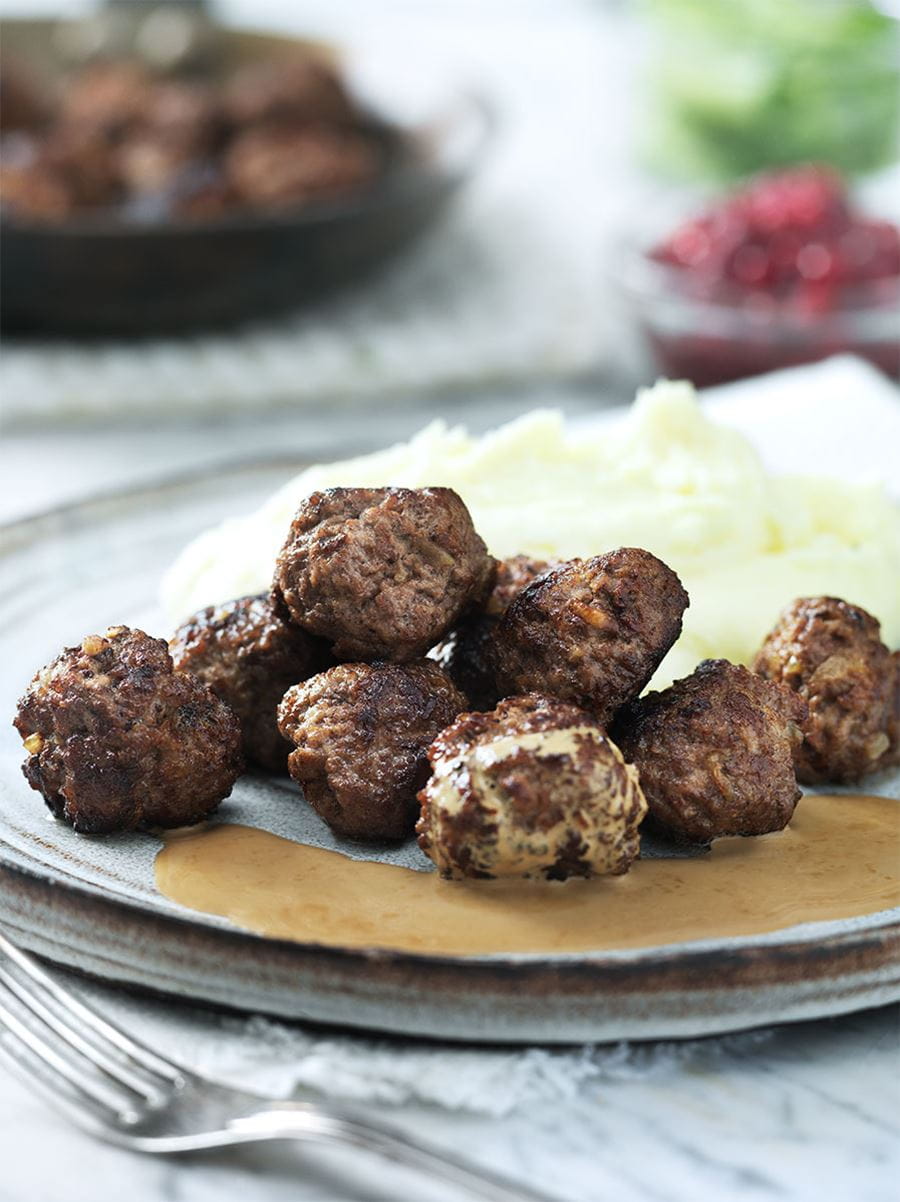 recipe image Köttbullar med mustig sås