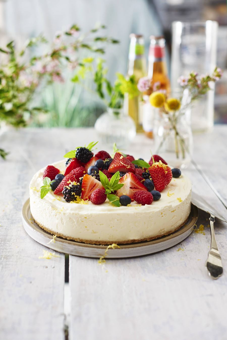 recipe image Sommarcheesecake