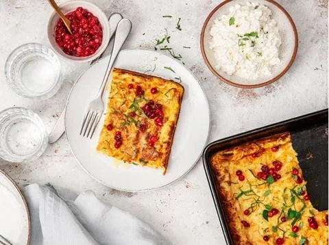 recipe image Ugnspannkaka med grönsaker