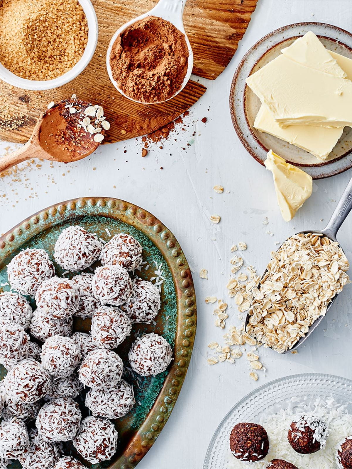 recipe image Chokladbollar favorit till fikat